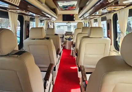 Maharaja 1x1 Tempo Traveller 12 Seater